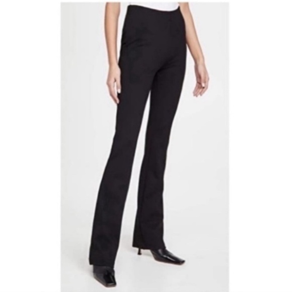 Anine Bine Pants Dakota Flare Side Zip in Black